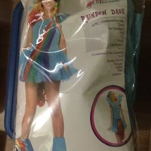 Adult rainbow dash costume